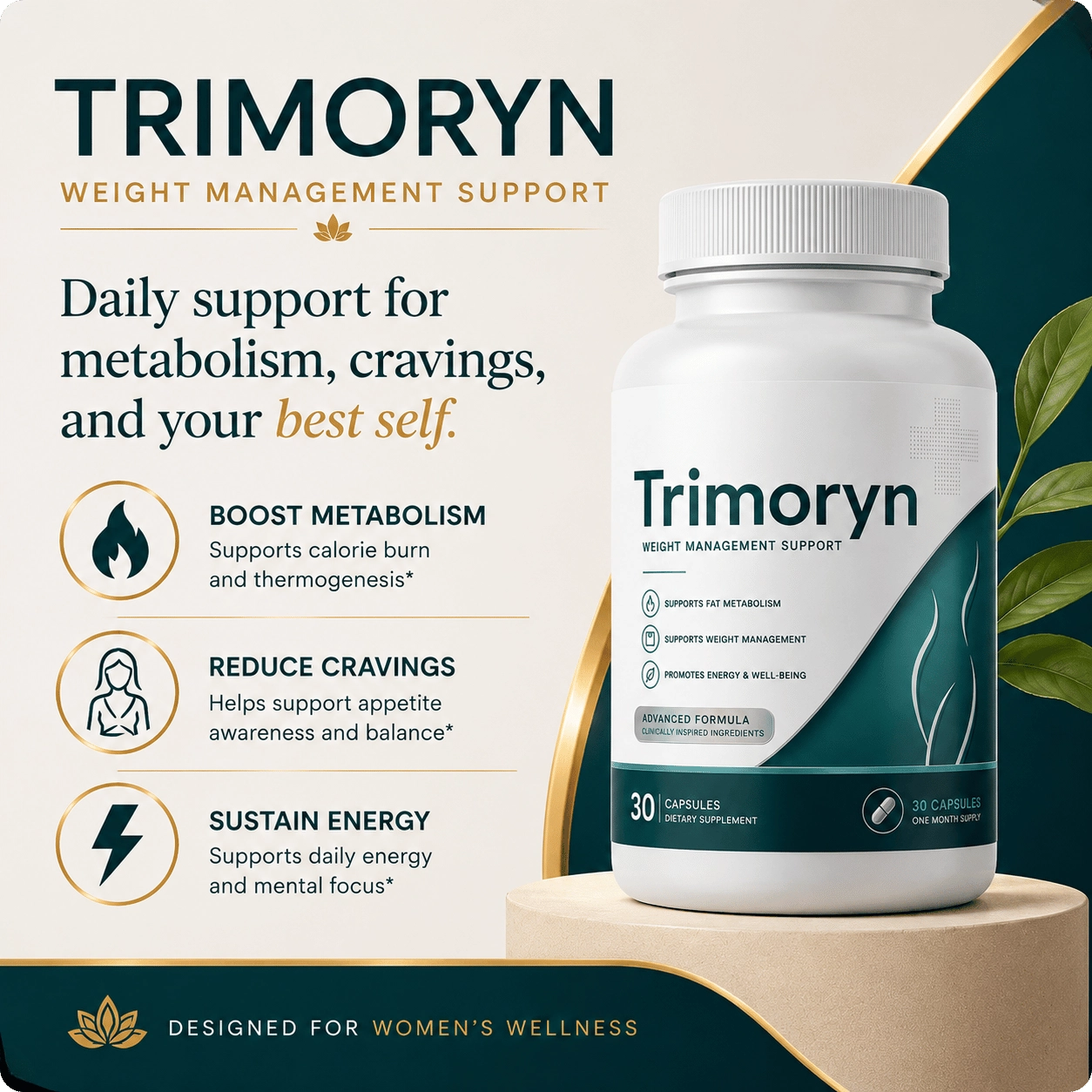 Trimoryn Natural Metabolism Support